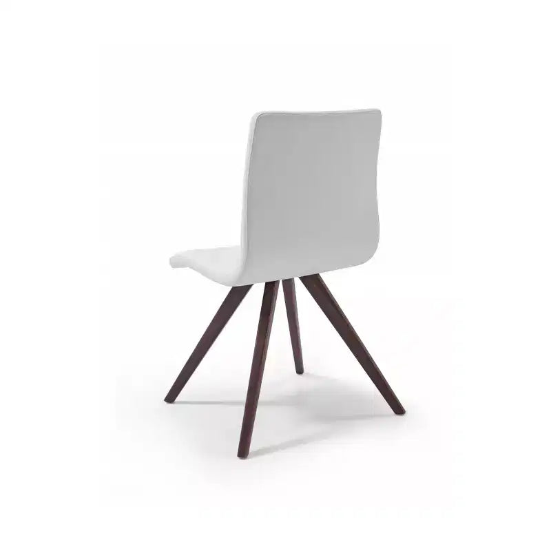 Chaise de salle à manger en similicuir noir de 37 po pour un choix chic, une décoration moderne et une expérience culinaire élégante