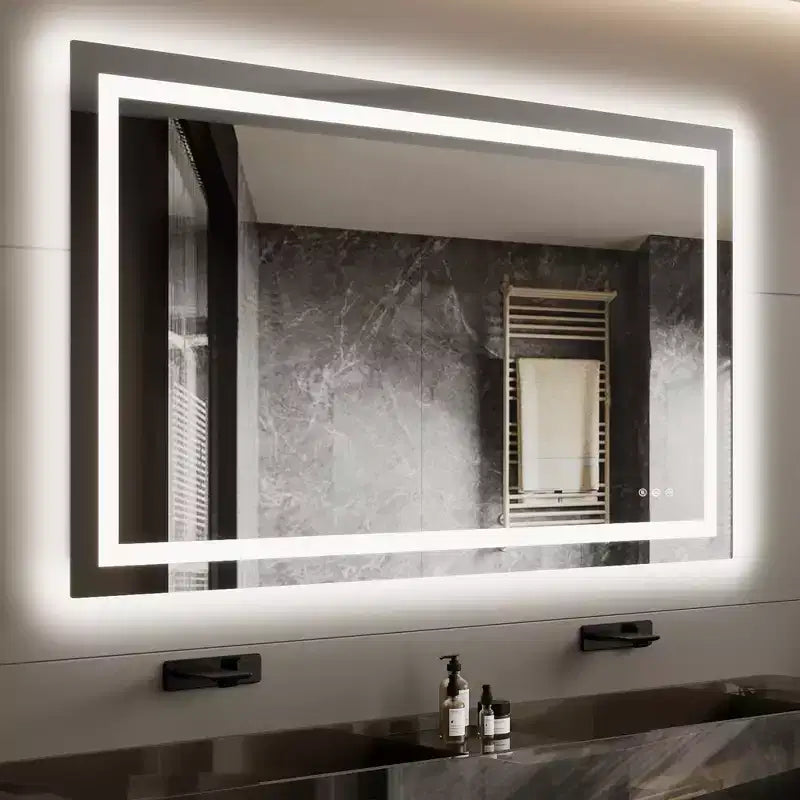 Bathroom Mirror Anti-Fog Vanity Mirror with Dimmable Lights