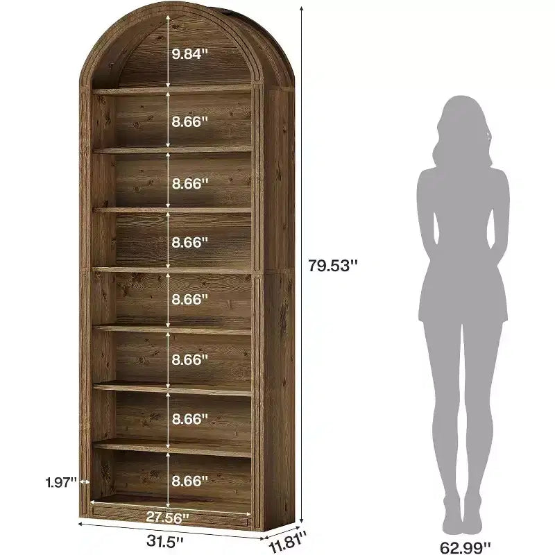 Meuble à chaussures haut à 8 niveaux, Grand organiseur de chaussures, Étagère à chaussures autoportante en bois pour placard ou entrée