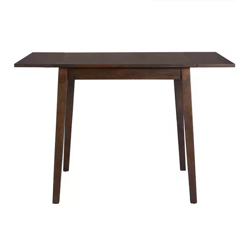 30X45IN Minimalism Extendable Dining Table for 4, Kitchen Table with Rubberwood Legs, Folding Table for Dining Room, Small Space