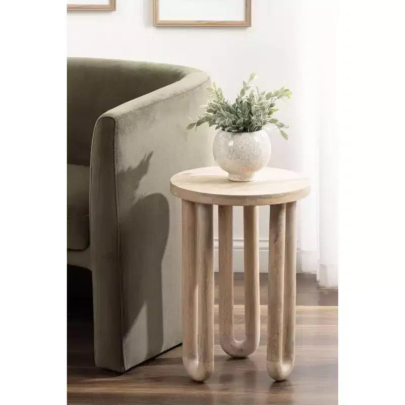 Table d'appoint en bois