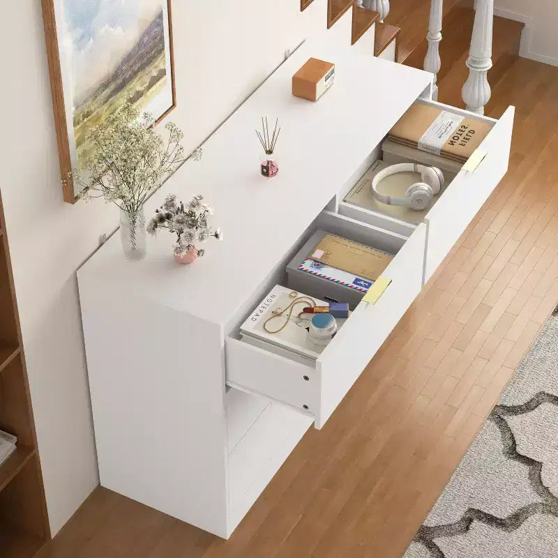 Commode de chambre moderne 6/9 tiroirs avec poignée, commode en bois minimaliste, commode pour chambre à coucher, entrée