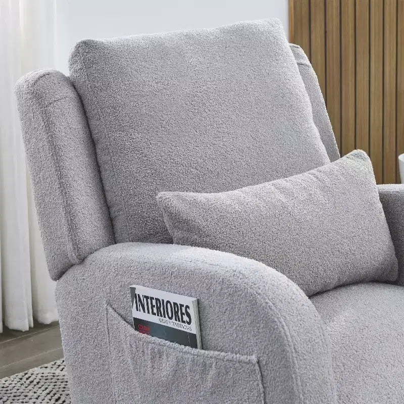 Modern Accent Chair High Backrest Lounge Chair Armchair Rocking Chair